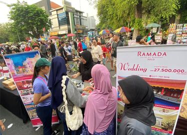 RAMADA SUITES SOLO JOIN BREAKFAST FESTIVAL PHRI SURAKARTA DI CFD SLAMET RIYADI